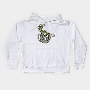 Celtic Cat Letter B Kids Hoodie